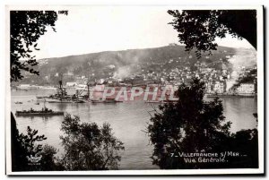 Old Postcard Villefranche Sur Mer Vue Generale Charter