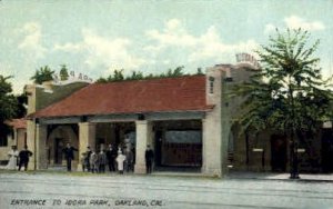 Entrance to Idora Park - Oakland, CA