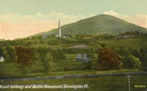 VT - Bennington. Mt Anthony and Battle Monument