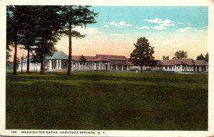 New York Saratoga Springs Washington Baths