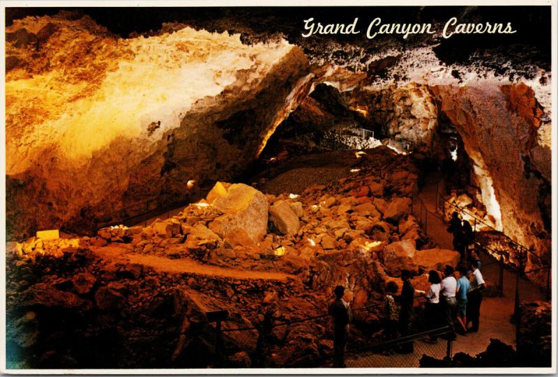 Grand Canyon Caverns near Seligman AZ Arizona on Route 66 Postcard D55