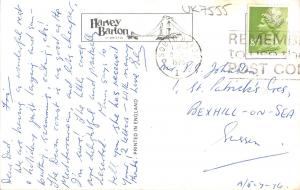 uk7555 greetings from south devon uk