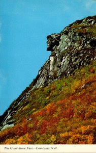 New Hampshire White Mountains Franconia Notch Old Man Of The Mountains 1970