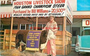 TX, Houston, Texas, Bill Williams Restaurant & Oyster Bar, Grand Champion Steer 