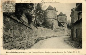 CPA Pont Sainte Maxence- Les Tours de Fecamp Rendez FRANCE (1020432)