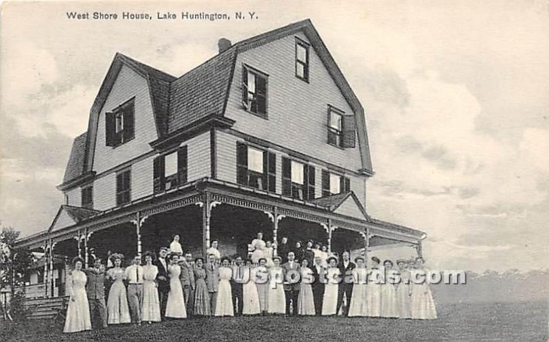 West Shore House Lake Huntington NY 1916