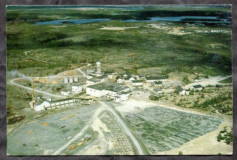 p323 - YELLOWKNIFE NWT 1974 Giant Mine. Gold Mining