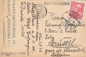 K k PRATER WIEN AUSTRIA~KONSTANTINHUGEL CAFE RESTAURANT 1912 TINT PHOTO POSTCARD 