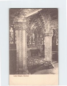 Postcard Lady Chapel, Rosslyn, Scotland