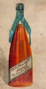 1880s Phillips Best Brewing Co. Select Bottled Beer Milwaukee P178