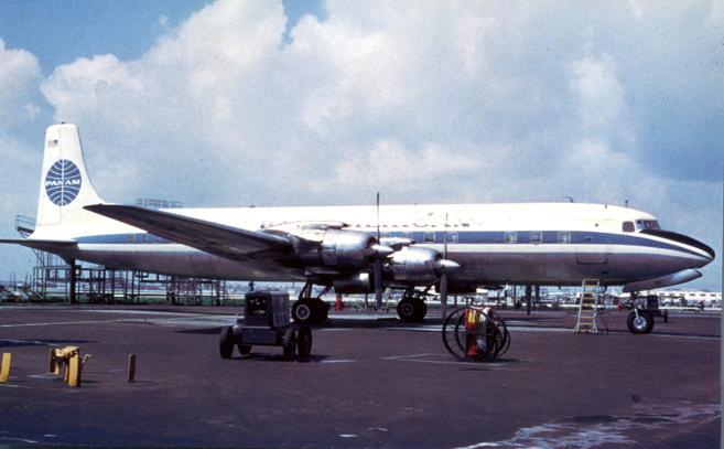 Pan American Airways - Douglas DC6B - At Miami International Airport