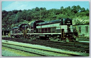 Transport~New York Central 8278 Alco Steam Generator RS-3 Trains~Vintage PC