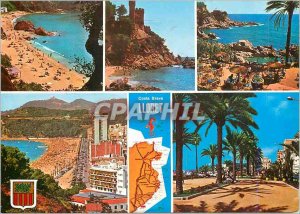 Postcard Modern Lloret de Mar, Costa Brava Various Aspectos