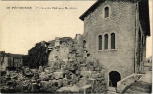 CPA PÉRIGUEUX-Ruines du Chateau Barriere (232889)