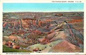 Arizona The Painted Desert Curteich
