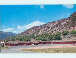 Pre-1980 FRONTIER LODGE MOTEL Glenwood Springs Colorado CO J7471