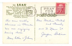 FL - Miami. The Luau Restaurant