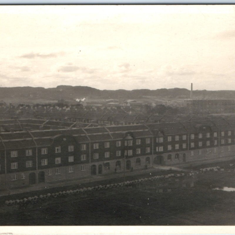 c1910s Huge Unknown Residence Building RPPC Asylum? Real Photo Postcard A134