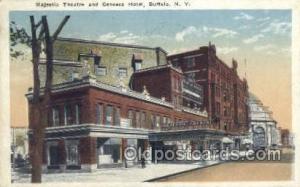 Majestic Theatre & Genesee Hotel Buffalo, NY, USA 1918 