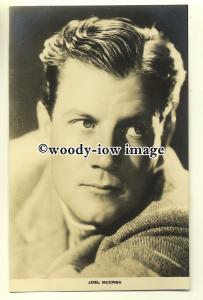 b2448 - Film Actor - Joel McCrea - postcard plain back