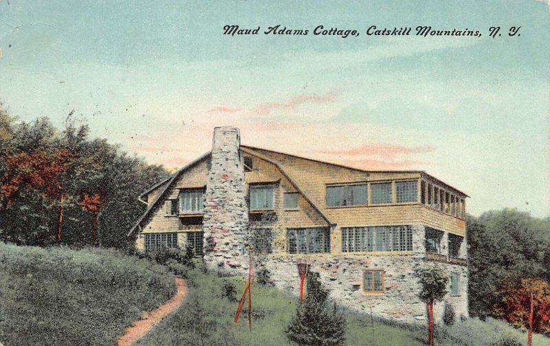 Maud Adams Cottage, Catskill Mountains, N.Y., Early Postcard, Used  in 1908