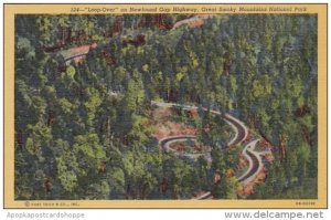 Loop Over On Newfound Gap Highway Great Smoky Mountains National Park