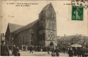 CPA Flers Place de l'Eglise St-Germain FRANCE (1053919)