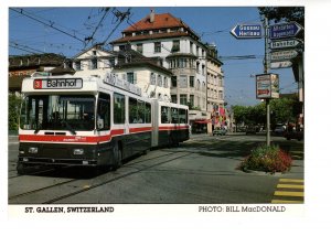 Articulated Trolley Coach, St Gallen, Switzerland, Mass Transit