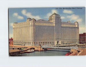 Postcard The Merchandise Mart Chicago Illinois USA