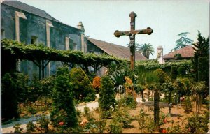 California San Gabriel Mission Gardens At San Gabriel Mission Founded 1771