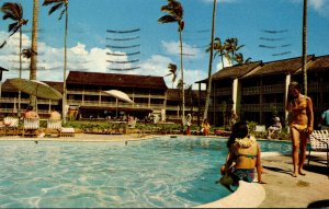Hawaii Kauai The Islander Inn Swimming Pool 1972