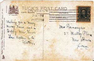 Genealogy Postcard - Family History - Reimsnyder - New Haven - Conn  V162