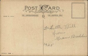 Christmas Tree Presents Jack in the Box Stecher c1900s-20s Postcard