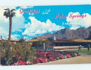 Chrome GOLF SCENE Palm Springs - Near Anaheim & Los Angeles California CA AG5655