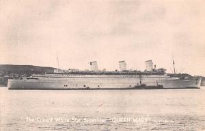 Cunard White Star Superliner, Queen Mary Ship Unused 