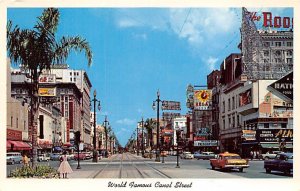 World Famous Canal Street Meeting place for Orleanians - New Orleans, Louisia...