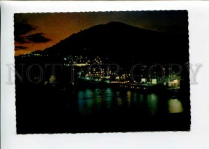 3142680 Montenegro BUDVA Night View Old photo postcard