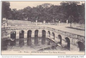 France Nimes Jardins de la Fontaine