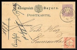 Kingdom of Bavaria Postcard