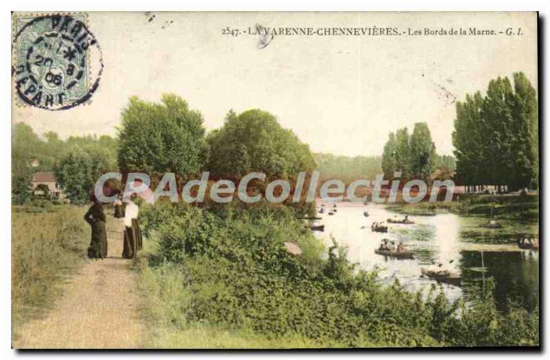 Postcard Old La Varenne Chennevieres Les Bords De Marne