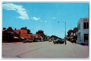 c1960's County Seat Of Fabulous Cherry County Valentine Nebraska NE Postcard