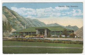 Country Club Honolulu Hawaii 1910c postcard