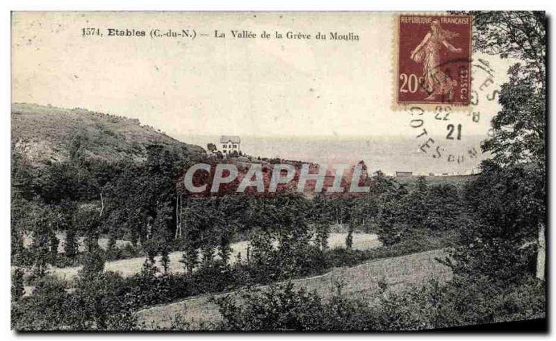 Postcard Old Stables Caves of La Vallee du Moulin Greve
