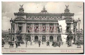 Paris - 9 - L & # 39Opera - Old Postcard