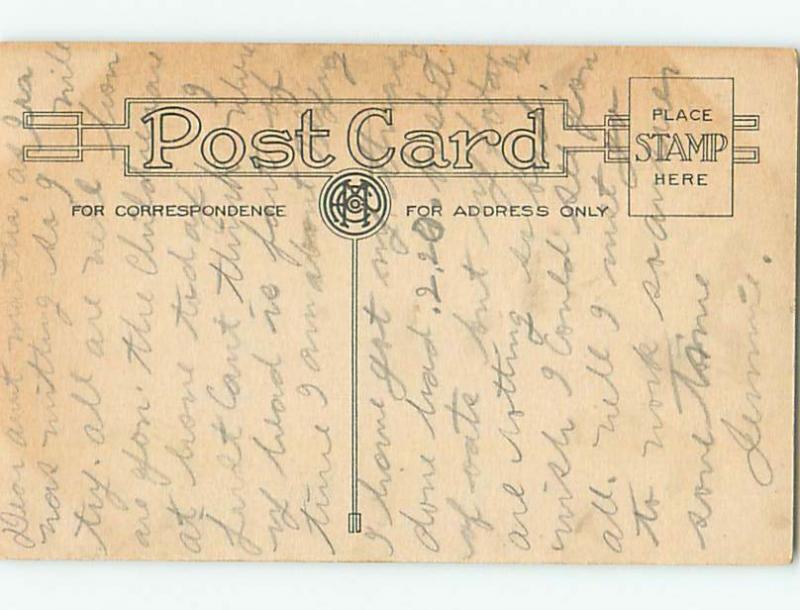 Divided-Back COMIC POSTCARD Leon New York NY HM4730