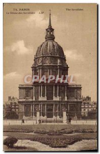 Old Postcard Paris Le Dome des Invalides