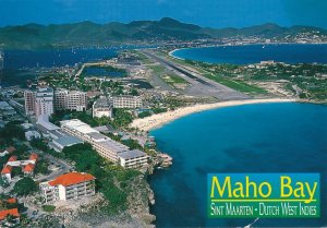 Aerial View of Maho Bay ST, ST Maarten, Dutch West Indies - Bonus Chicken Recipe