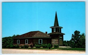 BLOOMINGTON, IN Indiana ~ Lake Monroe PINE GROVE CHURCH c1960s Postcard