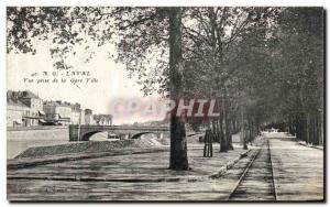 Old Postcard Laval Vue Prize de la Gare City