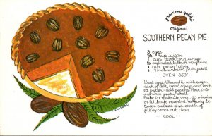 Recipe Card Grand'ma Golds' Southern Pecan Pie